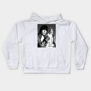 RIP jeff beck - legend never die Kids Hoodie